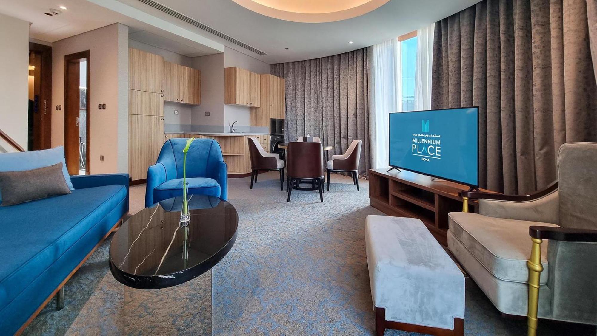Millennium Place Doha Exteriör bild A suite at the hotel