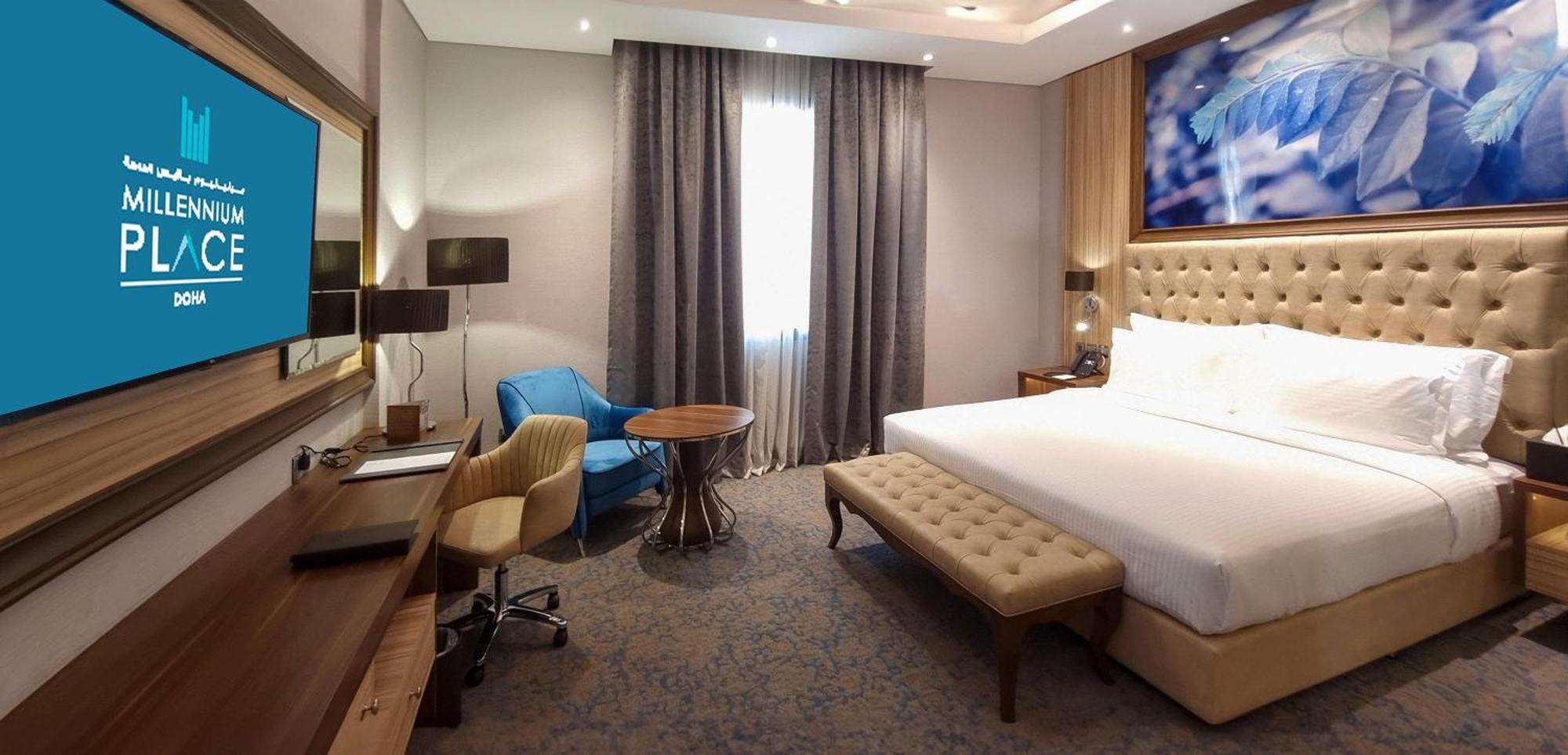 Millennium Place Doha Exteriör bild Deluxe Room